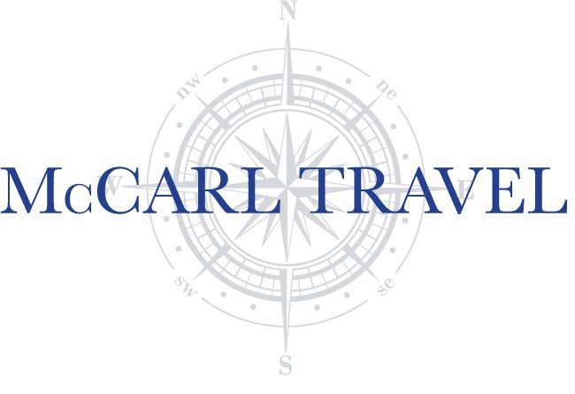 McCarlTravel Logo LG compass rose